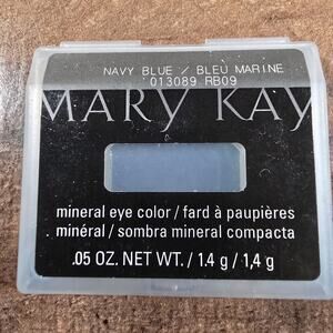 Mary Kay Mineral Eye Color Shadow .05 Oz Navy Blue Discontinued #013089